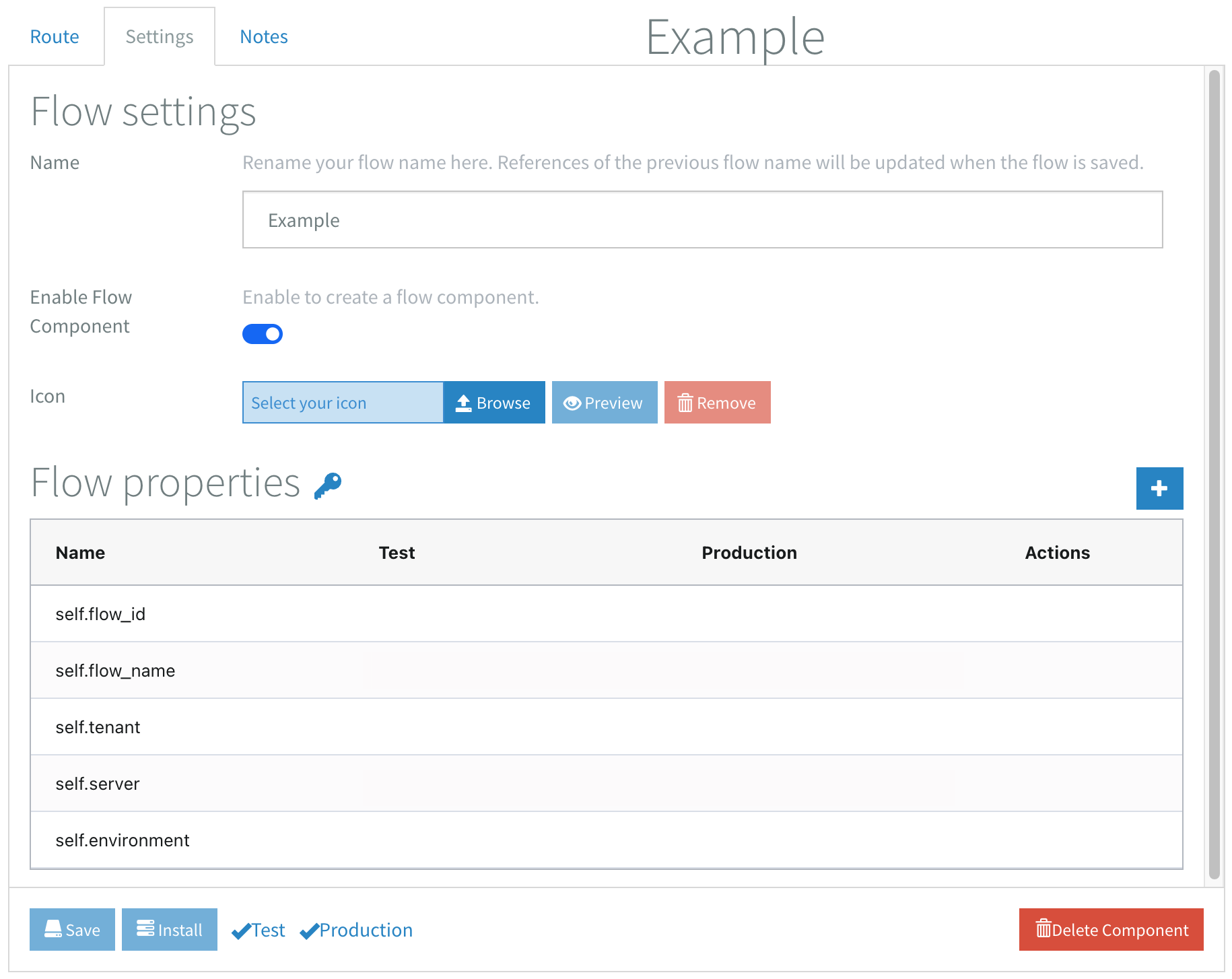 Flow Component Designer