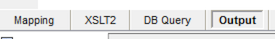 Output tab